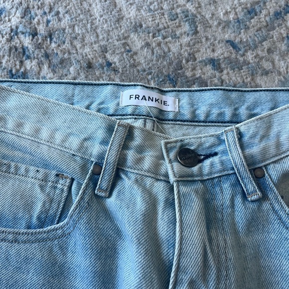 FRANKIE palm tree jeans NEW size 24 - Picture 3 of 5